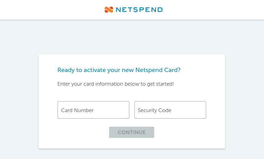 netspend card activation