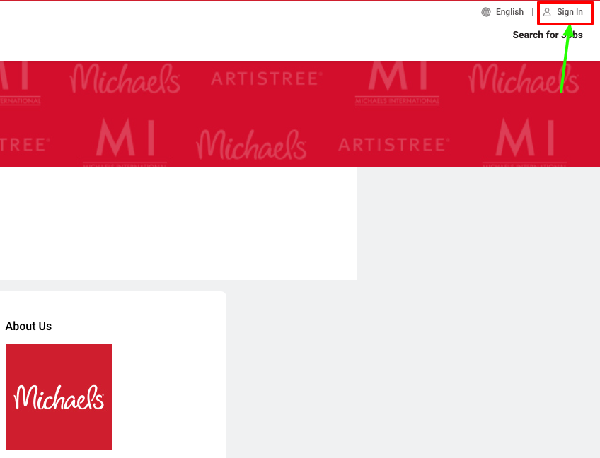 Michaels career login